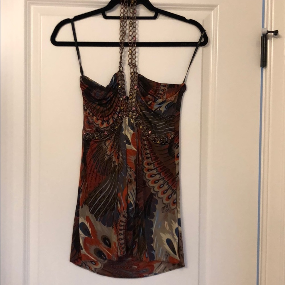 sky halter top